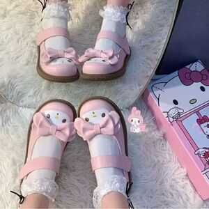 My Melody Inspired Pink Kids Shoes with Bow